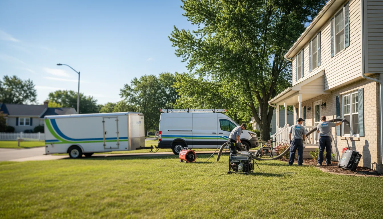 Flooded Basement Restoration And Cleanup With Repair in Dovray, MN near me